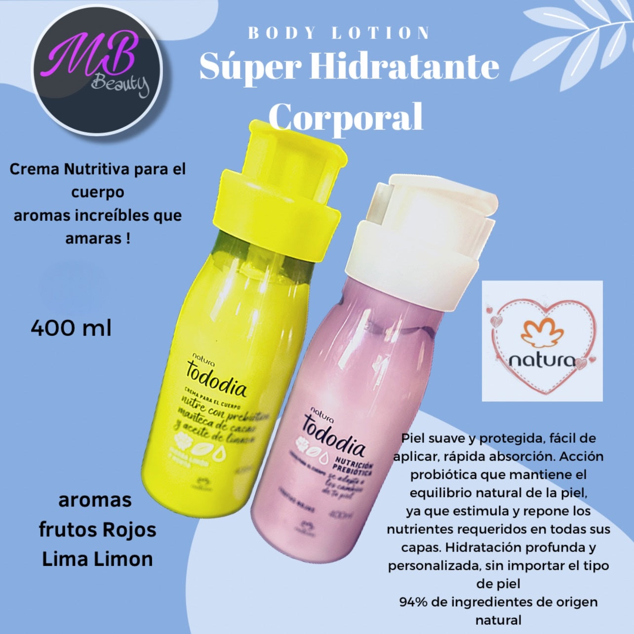 Crema corporal Hidratante